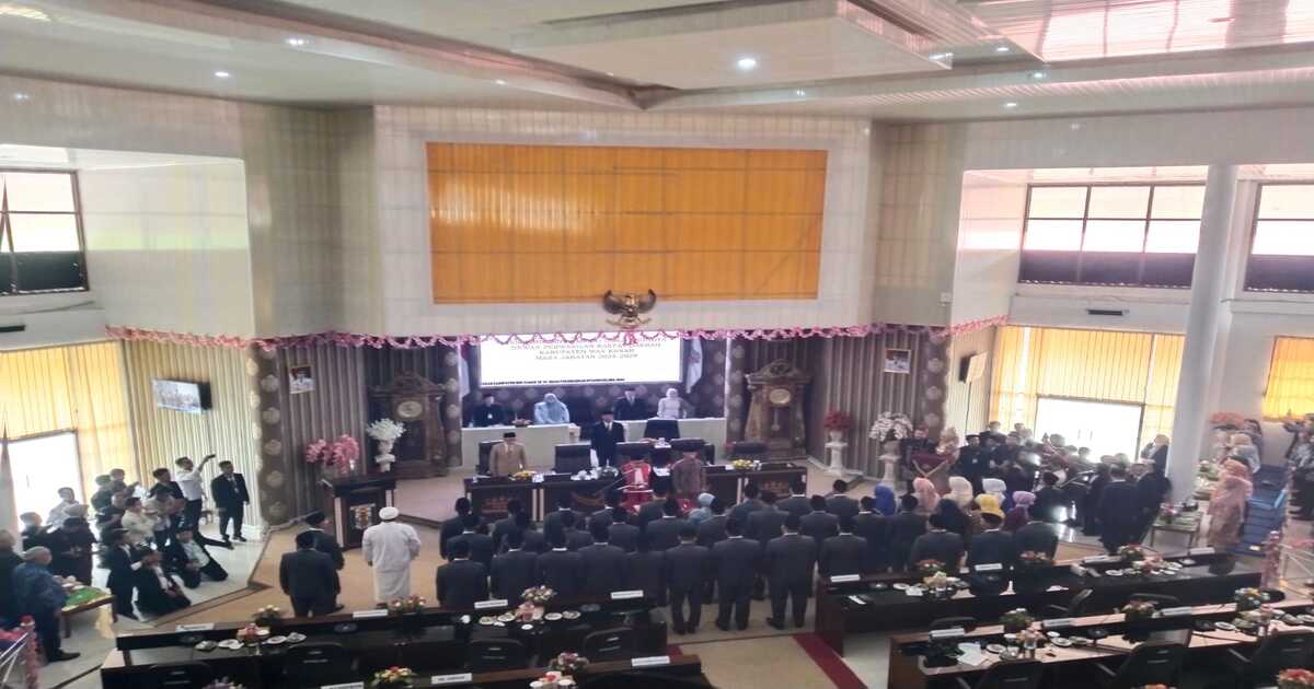 40 Anggota DPRD Way Kanan Dilantik, Berikut Daftar Namanya