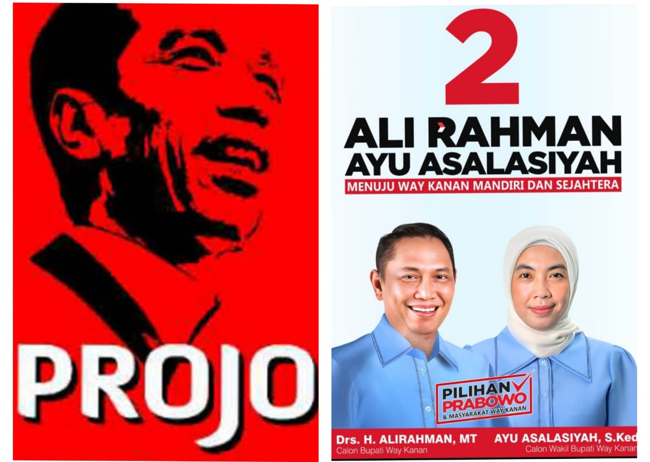 Pilkada Way Kanan: DPP Projo Dukung Penuh Ali Rahman dan Ayu Asalasiyah