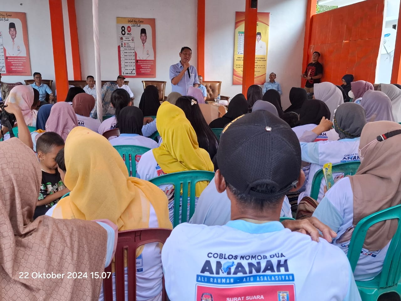 Ali Rahman Menyapa, Disambut Ratusan Emak-emak Kota Baru, Sunsang, Penengahan dan Pulau Batu