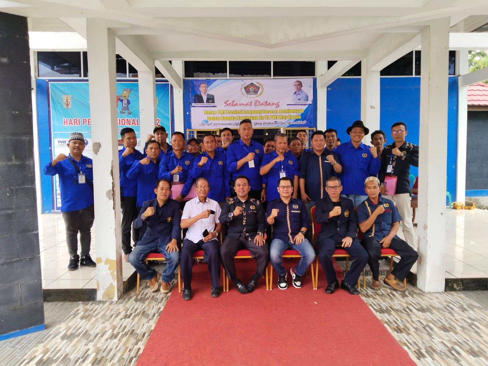 Hasil Konferkab ke VI, Rico Anggara Terpilih Aklamasi Sebagai Ketua PWI Way Kanan Masa Bakti 2024-2027