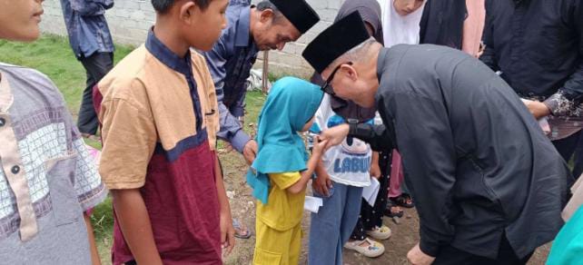 Ikatan Cendekiawan Muslim Indonesia (ICMI) Orda Way Kanan Menggelar Acara Buka Puasa Bersama dan Santunan Anak Yatim Piatu di Kampung Way Pisang