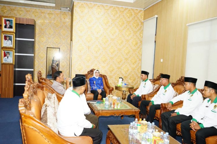 LDII Way Kanan Audiensi dengan Plt Bupati Ayu Asalasiyah
